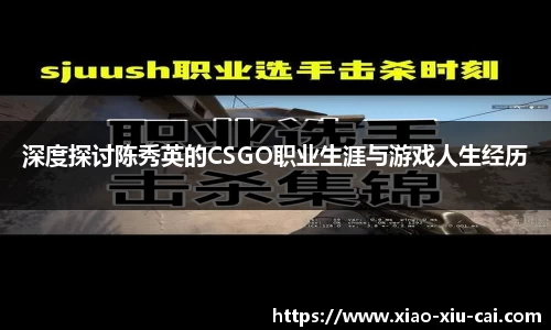 深度探讨陈秀英的CSGO职业生涯与游戏人生经历