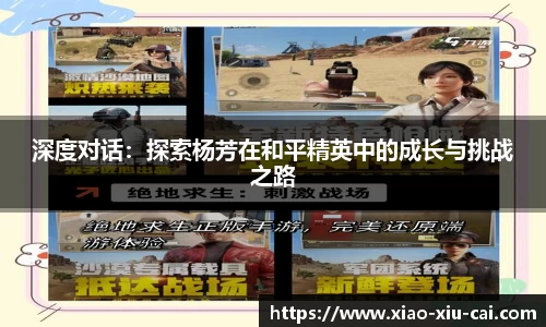 深度对话：探索杨芳在和平精英中的成长与挑战之路